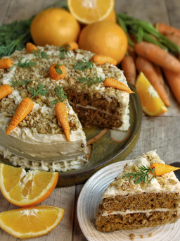 Vegan Carrot And Orange Cake
