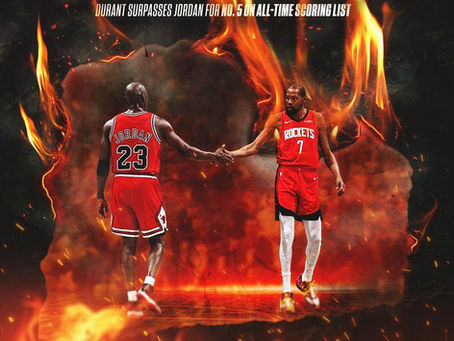 Kevin Durant supera a Michael Jordan