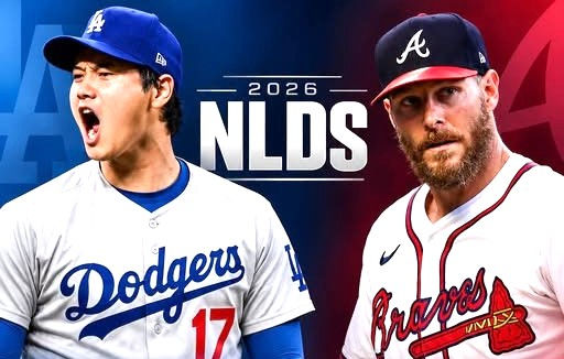 Muy interesante se anticipa la Serie Divisional entre Dodgers y Bravos de Atlanta. Imagen tomada de las redes sociales de Grandes Ligas