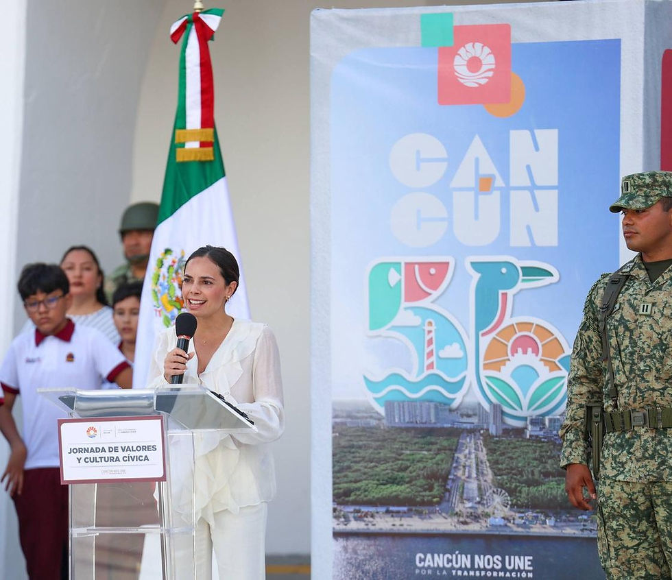 Celebran 56 aniversario de Cancún