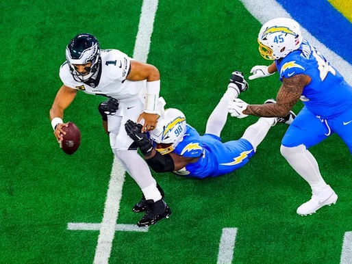 Cargadores vence a las Águilas en la NFL