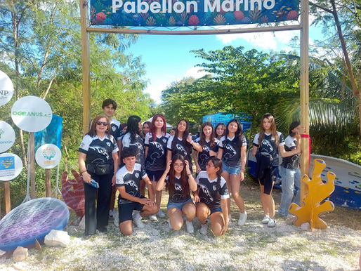 Alumnos del Da Vinci visitan el Pabellón Marino