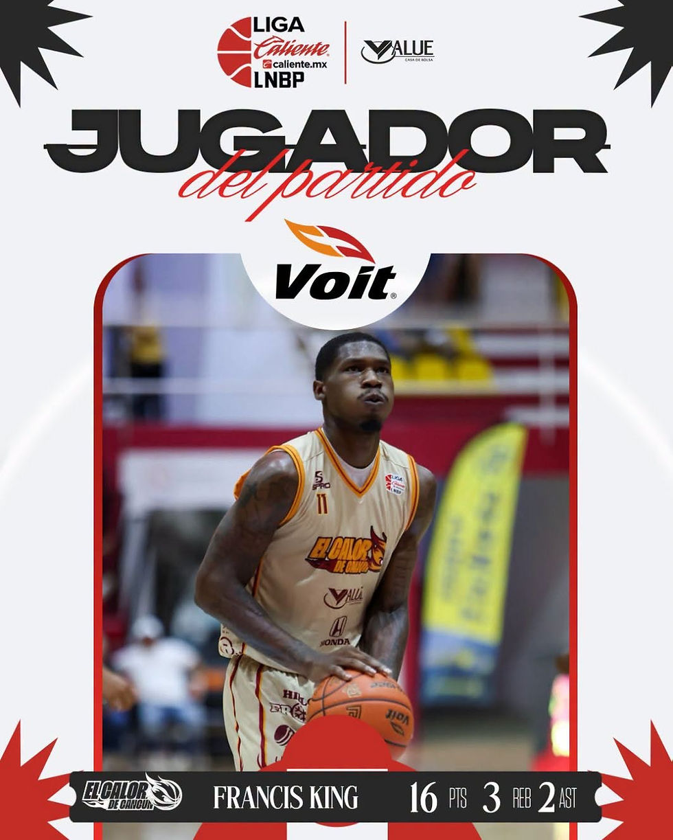 Ímagen, cortesía de la Liga Nacional de Baloncesto Profesional
