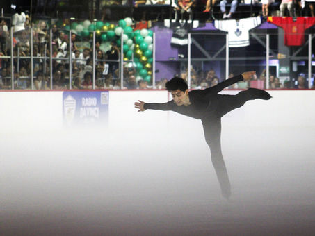 Destaca Donovan Carrillo en el hielo de Happi Arena