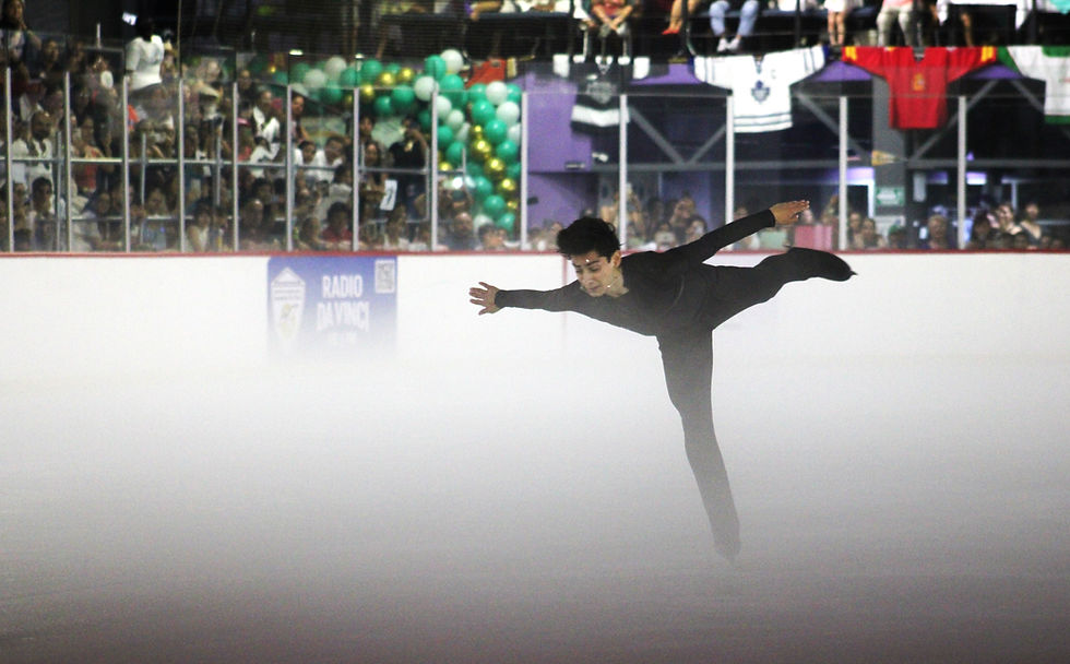 Destaca Donovan Carrillo en el hielo de Happi Arena