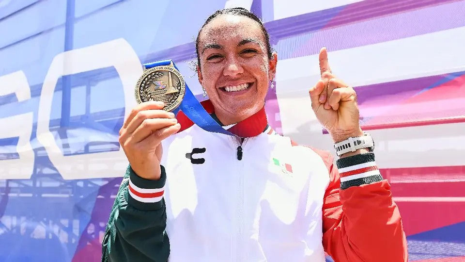 Kenia Lechuga conquista oro en remo individual en los Juegos Centroamericanos 2026 Foto: Mexsport