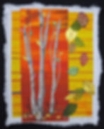 Autumn Aspens 11"x7"