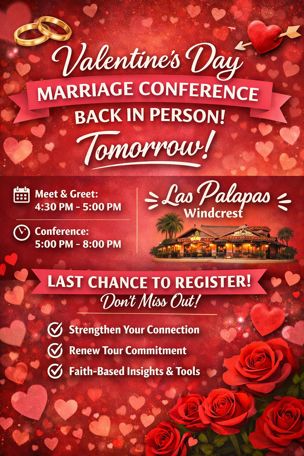 Be Mine Valentine’s Day Marriage Conference 💍❤️