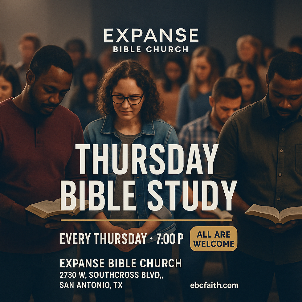Thursday Bible Study
