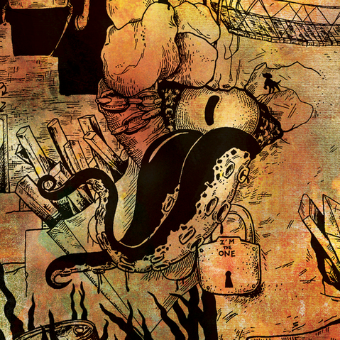 Album covers for Goodmonsters a Sydney Music band