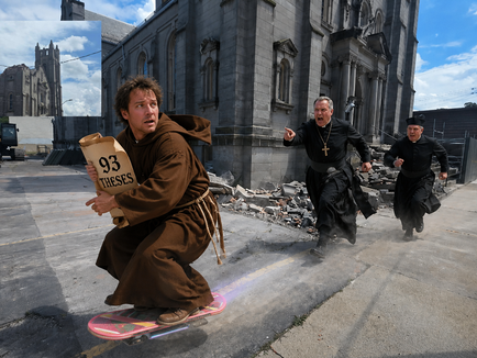 Local Protestant Says He Was Just Trying to Put His "93 Theses" On the Steeple