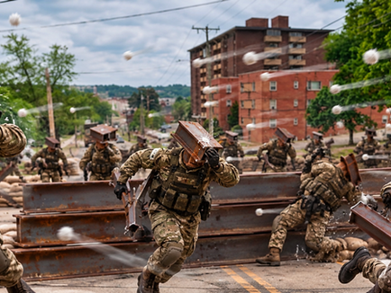 Four Allegheny Soldiers Wounded in Spitball Fire Tradeoff