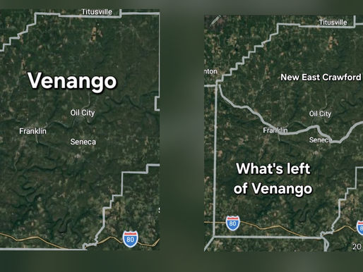 New Graph Reveals Venango County's Lost Teritory