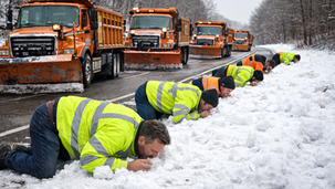 Erie Snowplow Drivers Forced to Eat Snow After Wasting Paychecks on Fuel