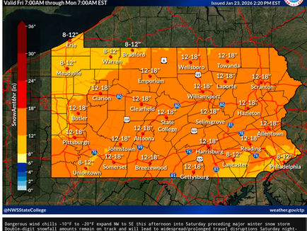State of Emergency: Radar Color Suggests State Will Catch Fire This Weekend