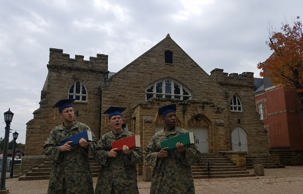 Clarion's military tries to decide if this is their college