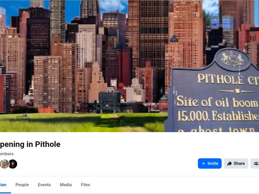 City of Pithole Community Page Failing Despite Going Viral