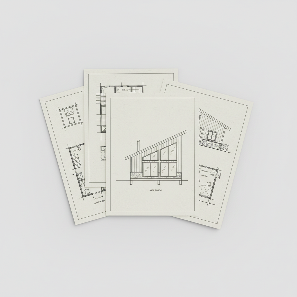 Rustic Cabin Blueprint