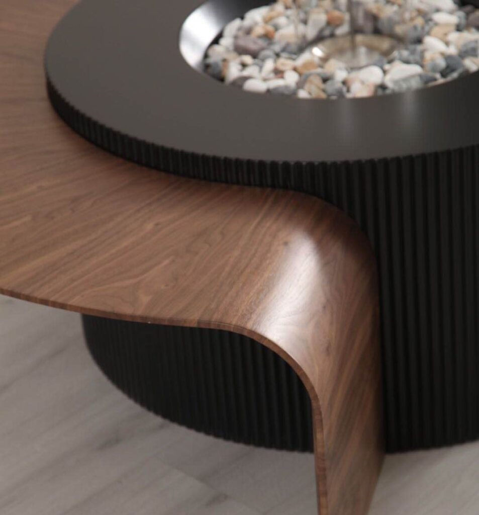 Thumbnail: Calista Centre Coffe Table (Walnut)