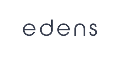 Edens logo in clean, minimal typography