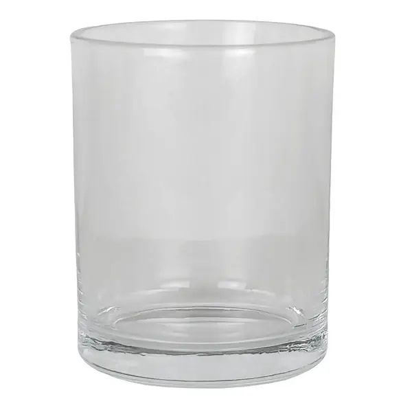 210ml - Mónaco Vaso de vidrio para velas - Blanco Mate