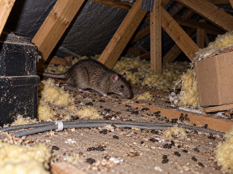 Rats in loft