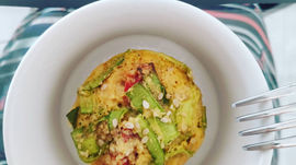 Receita: Muffins Integrais Salgados