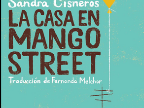 Portada del libro The House on Mango Street de Sandra Cisneros utilizada en el club de lectura bilingüe de DarKha Academy en Xàtiva