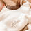 Thumbnail: Teddy Deken met Naam - Wit - 78x100cm