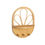 Thumbnail: KidsDepot - Rotan Wandrek Ovaal