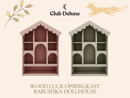 Nieuw: De Sprookjesachtige Dollhouse Kinderkast van Wood Luck Babushka