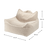 Thumbnail: Wigiwama Zitzak voor Kinderen - Biscuit