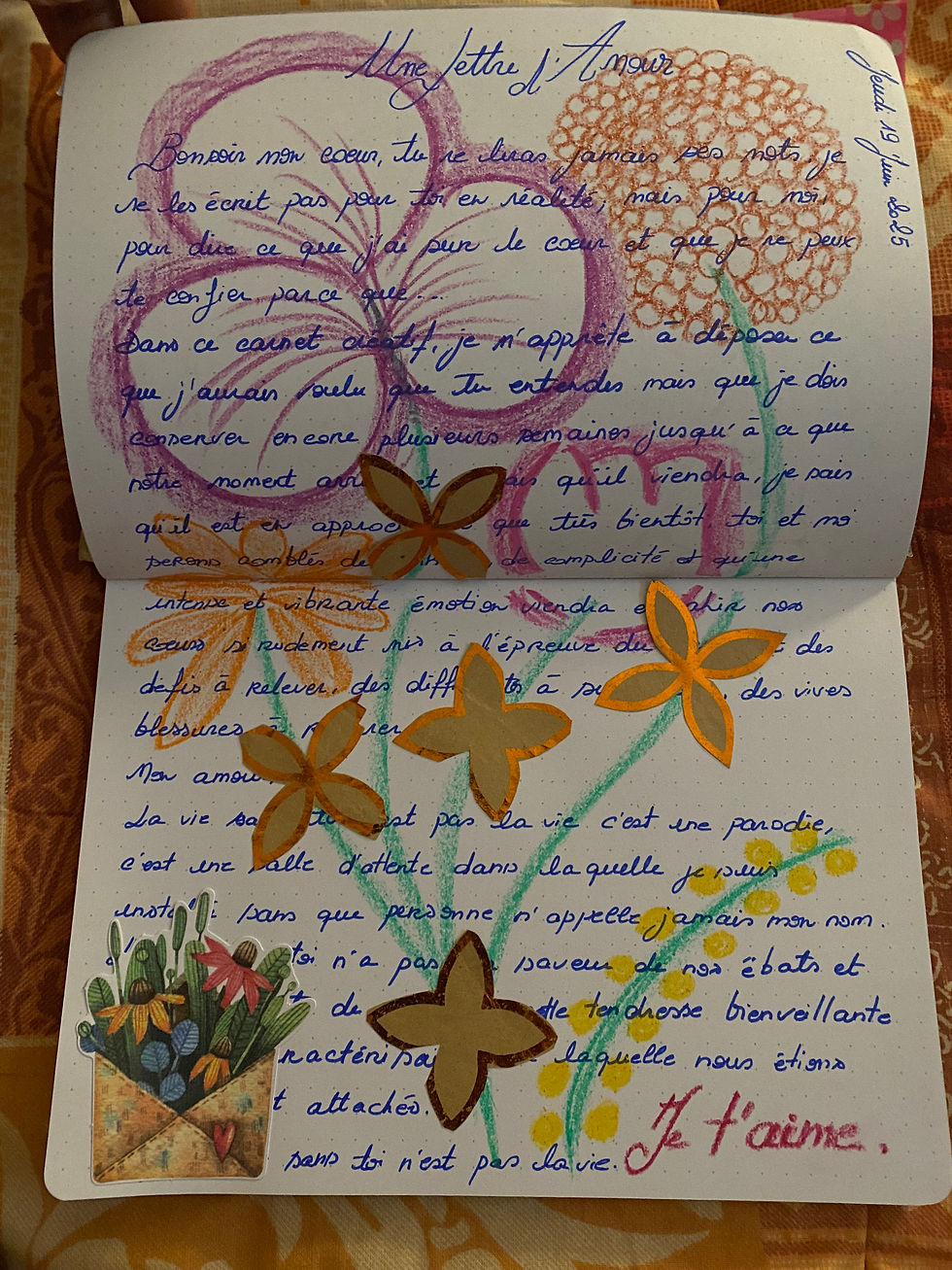 La lettre d'amour