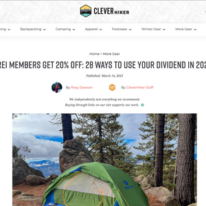 CleverHiker: 28 Ways to Use your Dividend in 2025