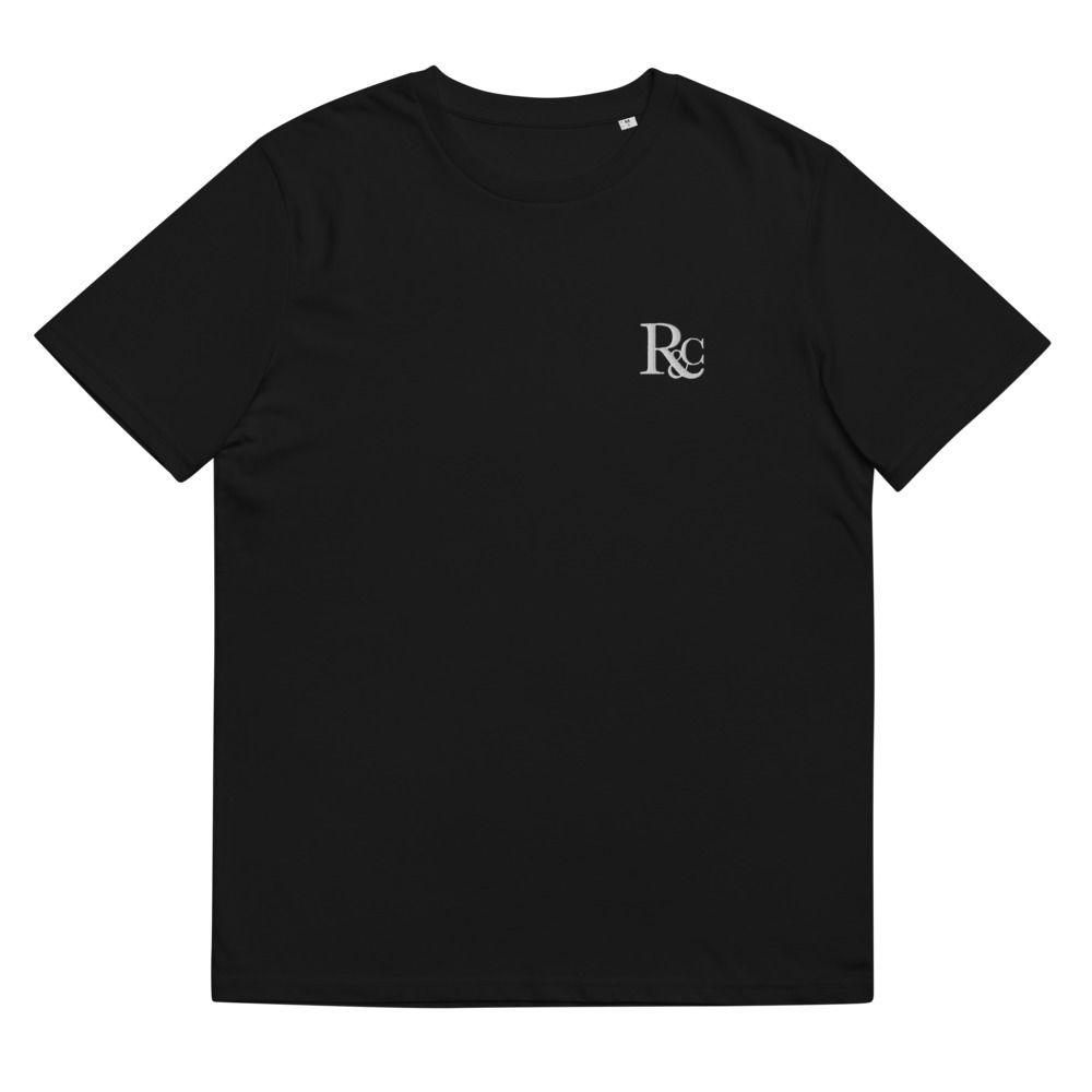 R&C Embroidered Organic Unisex T-shirt