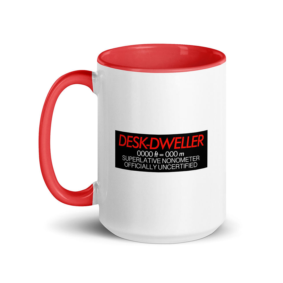 Thumbnail: Desk Dweller glossy mug 15oz