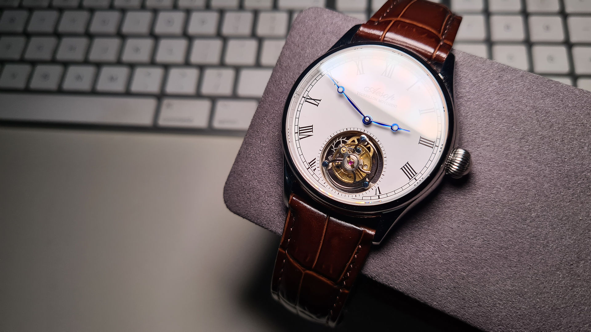 Chinese tourbillon watch - Aesop Tourbillon