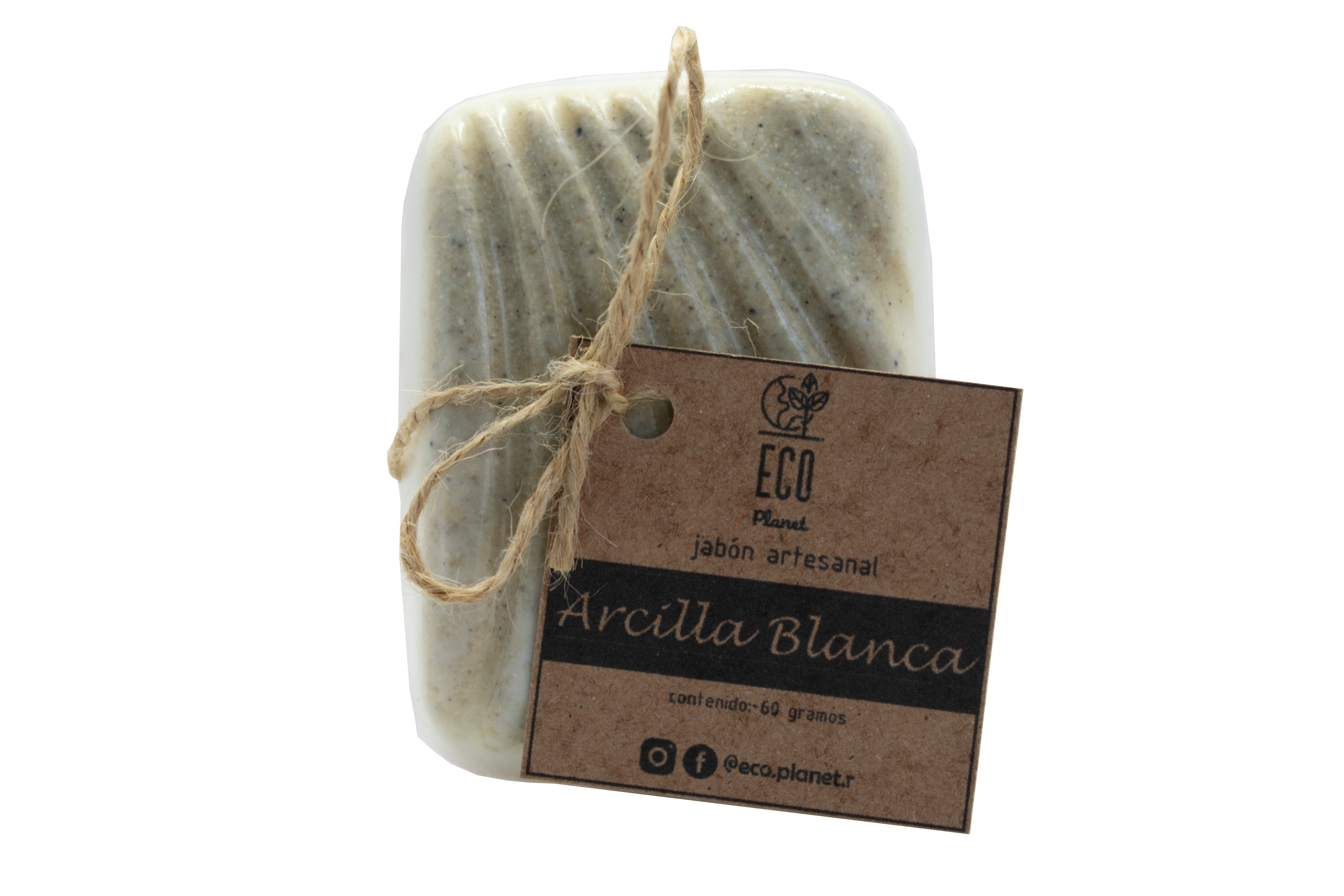 Jabón de arcilla blanca