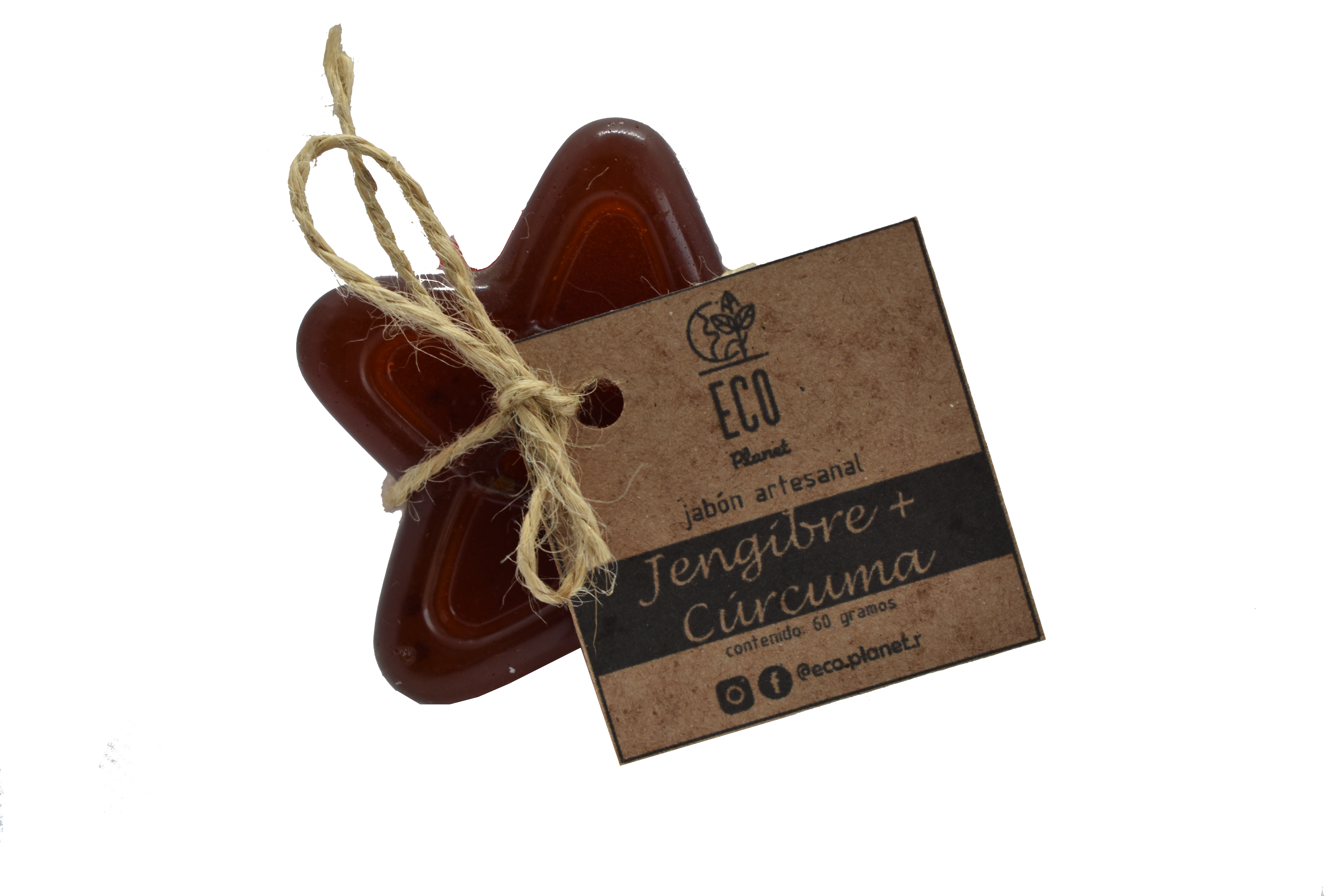 Jabón de jengibre+ cúrcuma