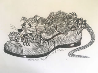 Rat on My Shoes