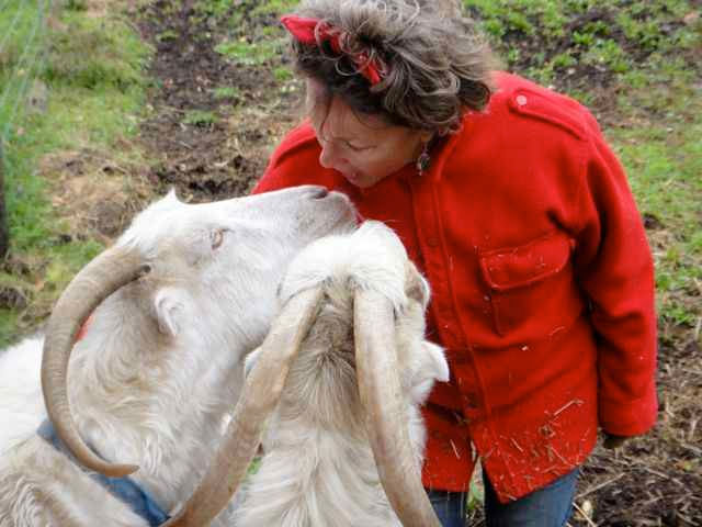 Billie Best on the farm