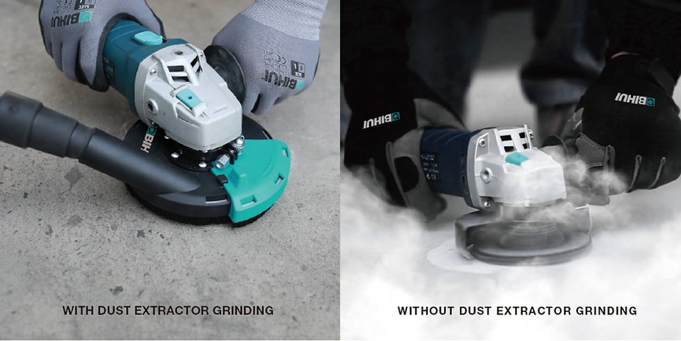 Grinding Dust Extractor Guard to collect dust