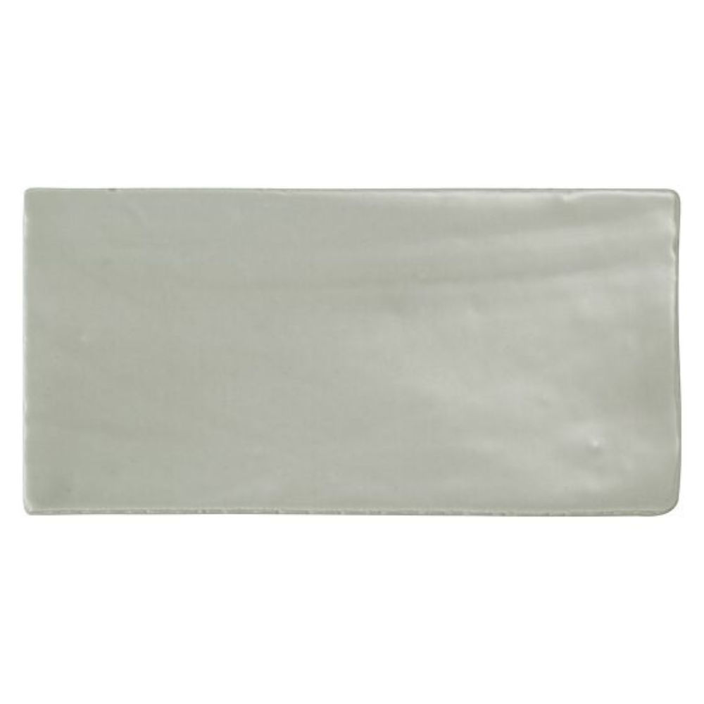 Sage Ceramic Gloss Tile 150x75mm - The Elizabeth K Handmade Collection