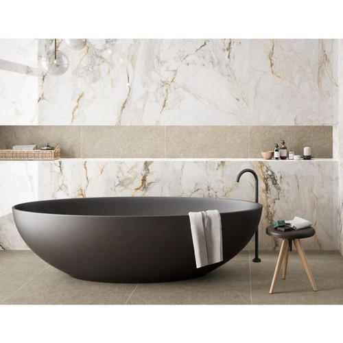 Potters Gold Porcelain Gloss Tile 600x300mm and 600x600mm CurvaStone