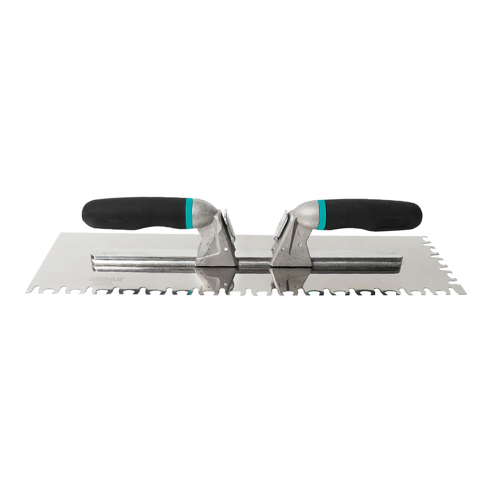 Thumbnail: BIHUI 15pcs Switchable Notched Trowel Set - PTSJK15