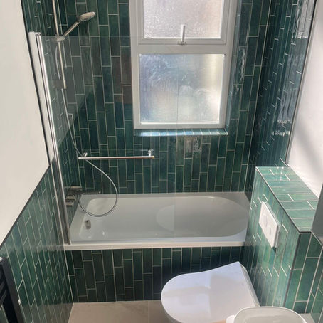 Remote controlled toilet and 1 mile of underfloor heating pipework. Our one of a kind Victorian flat transformation in Catford.