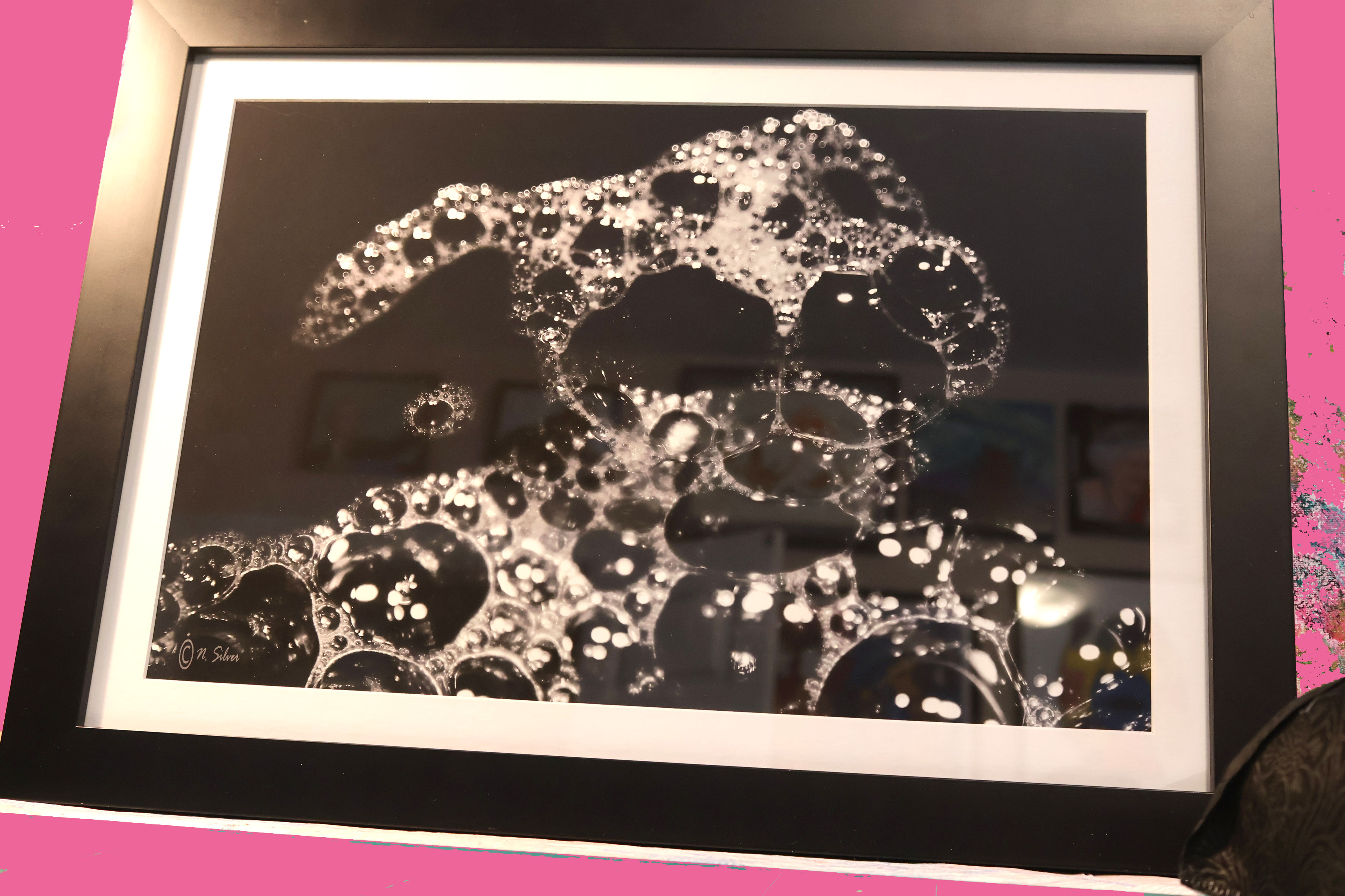 Bubble Buddy - Framed Photo Print