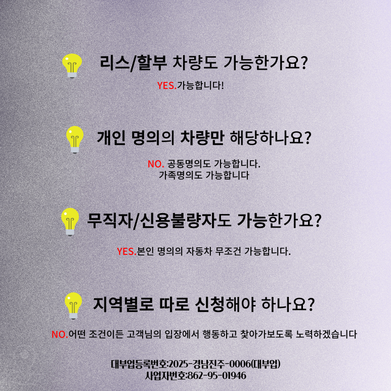 청주자동차담보대출 금리 및 조건 이용방법