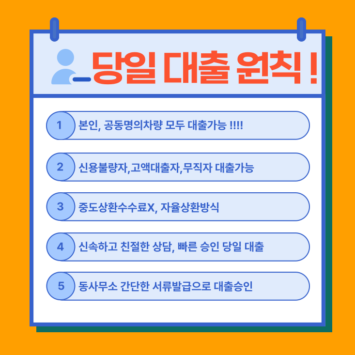신용 걱정 없는 경주자동차담보대출, 당신의 차량이 자산이 된다
