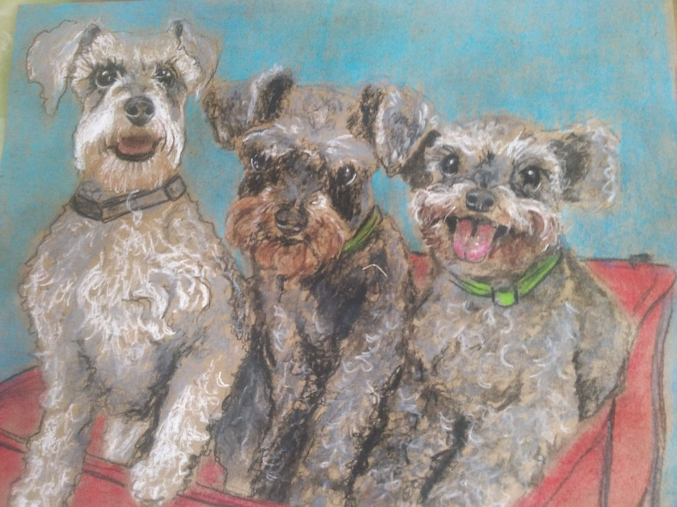 Three's Company--Festival Portrait